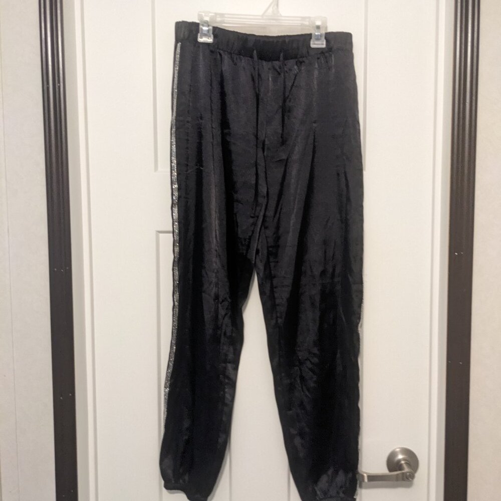 Satin lounge pants